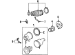 1999 Ford Windstar Air Intake Coupling Diagram - XF2Z-9B659-BA
