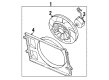 Mercury Fan Shroud Diagram - XF5Z-8146-AA