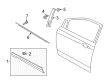 Ford Door Moldings Diagram - CJ5Z-7820555-AC
