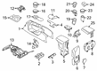 Ford Transit Connect Armrest Diagram - DT1Z-5806024-AB