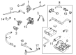 Mercury Canister Purge Valve Diagram - 6F7Z-9F945-AA