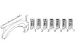 Ford Emblem Diagram - HC3Z-16720-DD