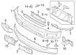 Ford F-350 Super Duty Air Deflector Diagram - LC3Z-17B968-C