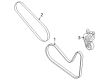 Mercury Serpentine Belt Diagram - 7T4Z-8620-D