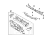 Ford Escape Dash Panels Diagram - YL8Z-7801610-AA