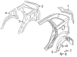 2014 Lincoln MKX Wheelhouse Diagram - BT4Z-7828370-A