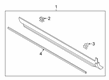 2022 Ford Escape Weather Strip Diagram - LJ6Z-78101C36-A