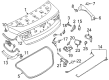 Lincoln Door Seal Diagram - DP5Z-5443720-B