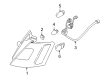 2010 Ford Taurus Light Socket Diagram - AG1Z-13410-B