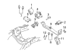 Ford Motor And Transmission Mount Diagram - 7C3Z-6030-BA