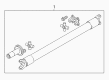2017 Ford F-150 Drive Shaft Diagram - HL3Z-4R602-E
