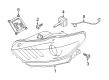 2022 Ford Mustang Headlight Diagram - FR3Z-13008-K