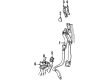 1994 Mercury Grand Marquis Seat Belt Diagram - F5VY-5460045-B