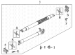 Ford Slip Yoke Diagram - ML3Z-4782-B