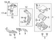 2020 Ford Transit Connect Air Intake Coupling Diagram - AV6Z-9C675-B