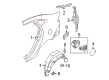 2017 Ford Fiesta Fuel Door Diagram - AE8Z-54405A26-A
