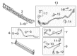 Ford F-150 Automatic Transmission Oil Cooler Line Diagram - FL3Z-7R081-F