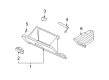 2006 Lincoln Zephyr Glove Box Diagram - 6H6Z-54060T10-AC