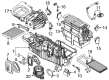 Mercury Blend Door Actuator Diagram - AA5Z-19E616-C