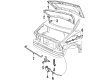 1988 Ford Aerostar Hood Diagram - E69Z16612A