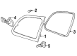 2005 Mercury Monterey Weather Strip Diagram - XF2Z-1629904-AA