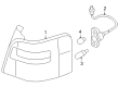 2007 Ford Freestyle Light Socket Diagram - 5F9Z-13410-AA