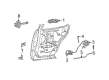 2004 Lincoln Aviator Door Latch Assembly Diagram - 5C5Z-78264A01-AC