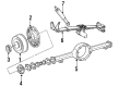 1999 Ford E-250 Econoline Leaf Spring Shackle Diagram - D5UZ5630C