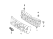 2008 Ford Escape Grille Diagram - 8L8Z-8200-CA