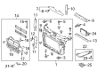 Ford Police Interceptor Utility Air Deflector Diagram - FB5Z-7810494-A