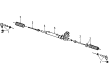 1998 Mercury Villager Power Steering Hose Diagram - F3XY3A713H