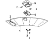 Mercury Grand Marquis Dome Light Diagram - F1DZ13776A