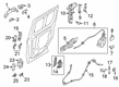 Ford Transit Connect Door Handle Diagram - BK2Z-6126604-A