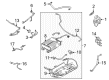 Ford Vapor Canister Diagram - 9R3Z-9D653-D