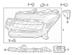 2022 Ford Expedition Headlight Diagram - NL1Z-13008-N