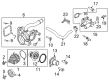 Lincoln Water Pump Diagram - K2GZ-8501-A