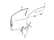 Lincoln LS Window Regulator Diagram - 4W4Z-5423209-AA