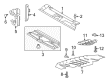 Ford Air Deflector Diagram - FR3Z-8310-A