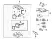 Ford Heater Control Valve Diagram - 2R8Z-18495-AA