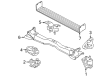 Mercury Engine Torque Strut Mount Diagram - 5L2Z-6031-BA