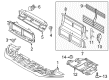 2017 Ford Transit Connect Air Deflector Diagram - DT1Z-8310-A