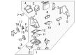 2007 Ford Focus A/C Switch Diagram - YS4Z-18C419-AC