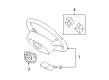 2007 Mercury Montego Cruise Control Switch Diagram - 5F9Z-9C888-BA