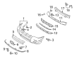 Mercury Spoiler Diagram - 6L9Z-17626-AAA