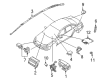 Mercury Montego Air Bag Control Module Diagram - 7G1Z-14B321-B