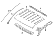 Ford Weather Strip Diagram - 9L3Z-1551223-A