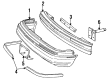 Mercury License Plate Diagram - F3MY17A385D