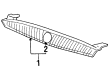 Mercury Cougar Emblem Diagram - F8RZ-8213-BB