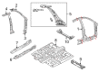 2008 Mercury Sable Floor Pan Diagram - BB5Z-7811135-A