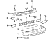 Ford Mustang License Plate Diagram - F4ZZ17A386A